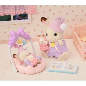 Sylvanian Families - Set, Chocolate králíčci spící sourozenci