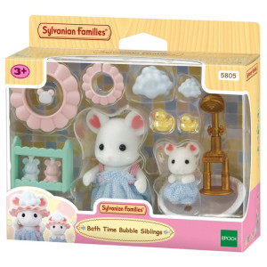 Sylvanian Families - Set, Marshmallow bublinková koupel
