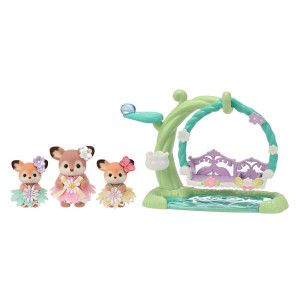 Sylvanian Families - Set, Jelínci na květinové houpačce