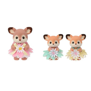 Sylvanian Families - Set, Jelínci na květinové houpačce
