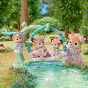 Sylvanian Families - Set, Jelínci na květinové houpačce