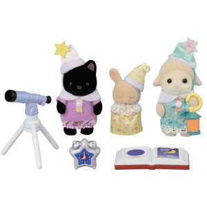 Sylvanian Families - Set, Pyžamo party Baby Trio