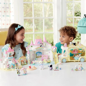 Sylvanian Families - Set, Procházka v dešti Baby Duo