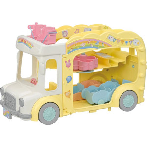 Sylvanian Families - Auto, Duhový školkový autobus