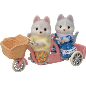 Sylvanian Families - Set, Tandemové kolo pro Husky sourozence