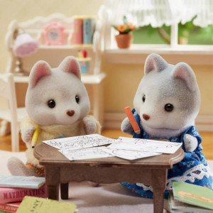 Sylvanian Families - Set, Tandemové kolo pro Husky sourozence