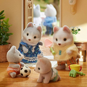 Sylvanian Families - Set, Tandemové kolo pro Husky sourozence