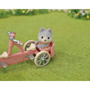 Sylvanian Families - Set, Tandemové kolo pro Husky sourozence