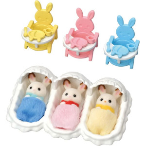 Sylvanian Families - Set, Péče o trojčata