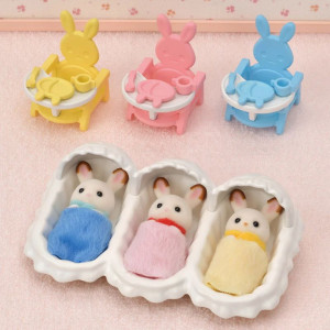 Sylvanian Families - Set, Péče o trojčata