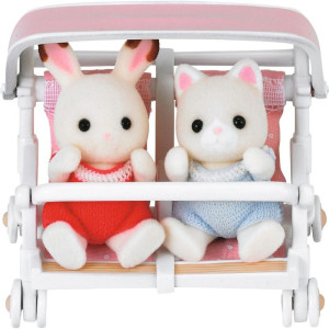Sylvanian Families - Výbava, Kočárek pro dvojčata