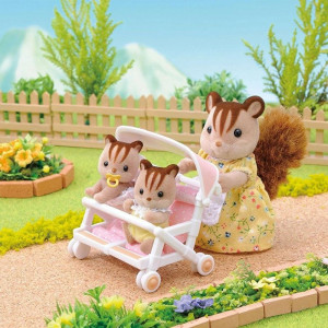 Sylvanian Families - Výbava, Kočárek pro dvojčata