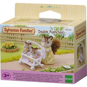 Sylvanian Families - Výbava, Kočárek pro dvojčata