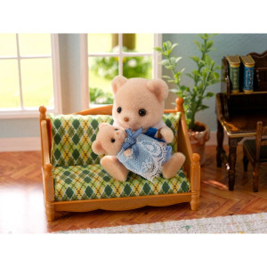 Sylvanian Families - Set, Sušenkoví medvídci trojčata v kolébce