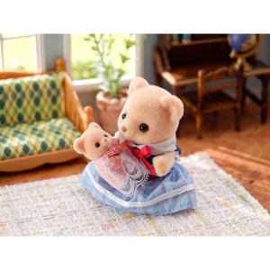 Sylvanian Families - Set, Sušenkoví medvídci trojčata v kolébce