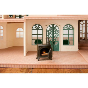Sylvanian Families - Nábytek, Jídelna elegantní s krbem