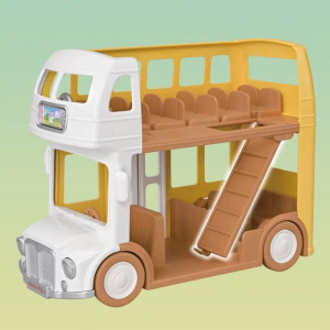 Sylvanian Families - Auto, Dvoupatrový školkový autobus
