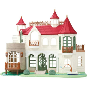Sylvanian Families - Domeček, Vila s červenou střechou u řeky