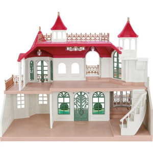 Sylvanian Families - Domeček, Vila s červenou střechou u řeky
