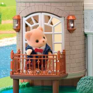 Sylvanian Families - Domeček, Vila s červenou střechou u řeky