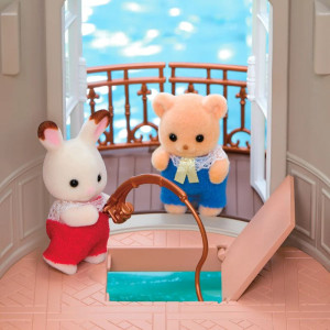 Sylvanian Families - Domeček, Vila s červenou střechou u řeky