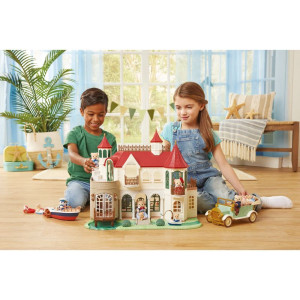 Sylvanian Families - Domeček, Vila s červenou střechou u řeky