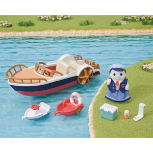 Sylvanian Families - Set, Výletní loďka námořníka tuleně