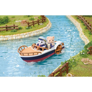 Sylvanian Families - Set, Výletní loďka námořníka tuleně