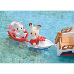 Sylvanian Families - Set, Výletní loďka námořníka tuleně