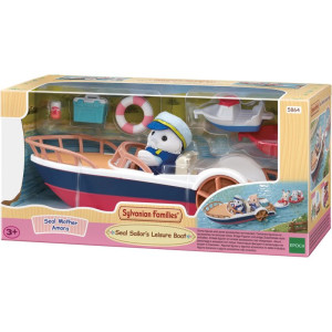 Sylvanian Families - Set, Výletní loďka námořníka tuleně