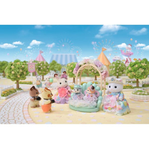 Sylvanian Families - Rodina princezen květinových, 4ks