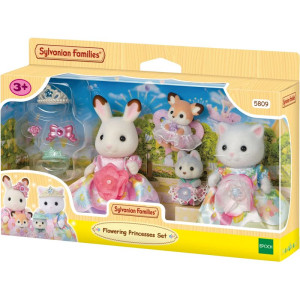 Sylvanian Families - Rodina princezen květinových, 4ks