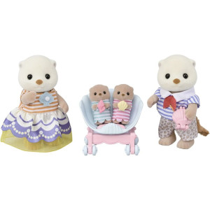 Sylvanian Families - Rodina vyder mořských, 4ks