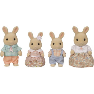 Sylvanian Families - Rodina králíků mléčných, 4ks