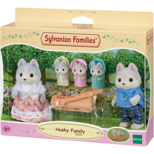 Sylvanian Families - Rodina pejsků Husky, 5ks