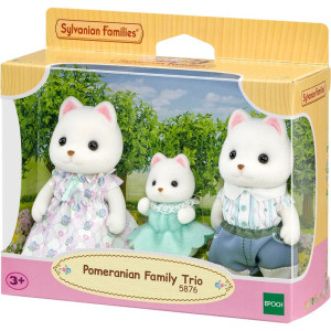 Sylvanian Families - Rodina pejsků Pomeranian, 3ks