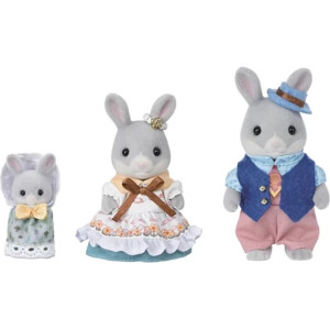 Sylvanian Families - Rodina králíků bavlníkových (40. výročí), 7ks