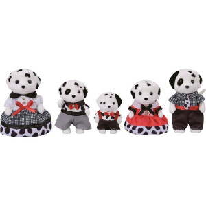 Sylvanian Families - Rodina dalmatínů (40. výročí), 5ks