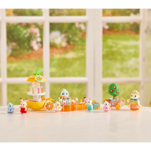Sylvanian Families - Rodina ptáčků citrusových, 4ks