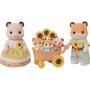 Sylvanian Families - Rodina křečků, 5ks