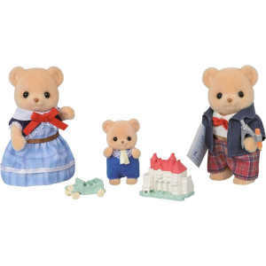 Sylvanian Families - Rodina medvídků sušenkových, 3ks