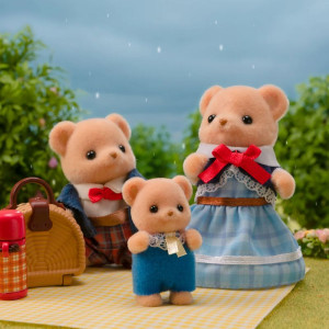 Sylvanian Families - Rodina medvídků sušenkových, 3ks
