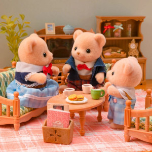 Sylvanian Families - Rodina medvídků sušenkových, 3ks