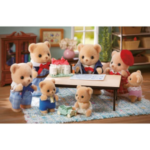 Sylvanian Families - Rodina medvídků sušenkových, 3ks