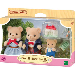 Sylvanian Families - Rodina medvídků sušenkových, 3ks