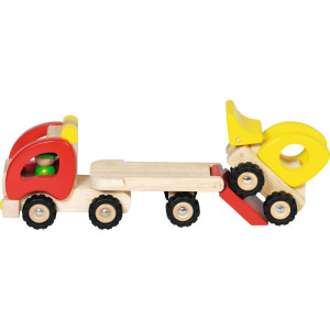 Auto - Dřevěné odtahové s nakladačem (Goki)