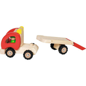 Auto - Dřevěné odtahové s nakladačem (Goki)