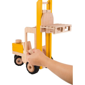 Auto - Dřevěný vysokozdvižný vozík (Goki)
