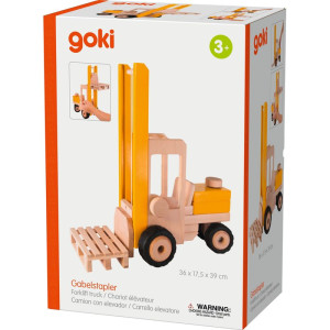 Auto - Dřevěný vysokozdvižný vozík (Goki)