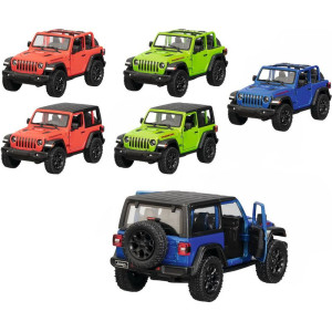 Kovový model - Auto Jeep Wrangler (2018), 1:34, 1ks